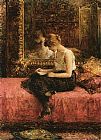 Alexei Alexeivich Harlamoff Literary Pursuits of a Young Lady painting